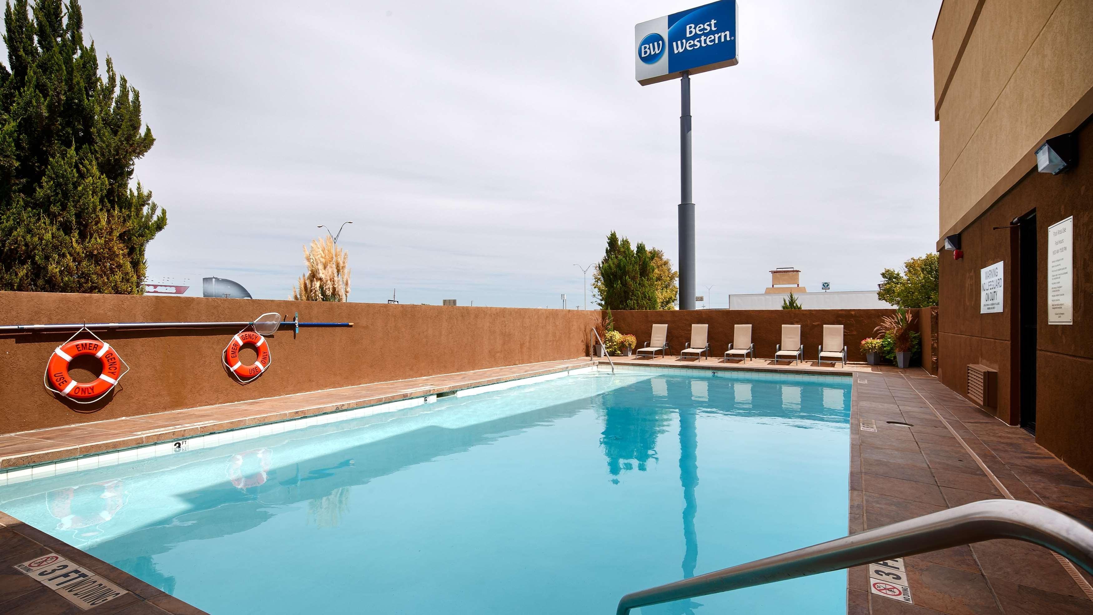 Best Western Santa Fe Inn Amarillo Exterior foto